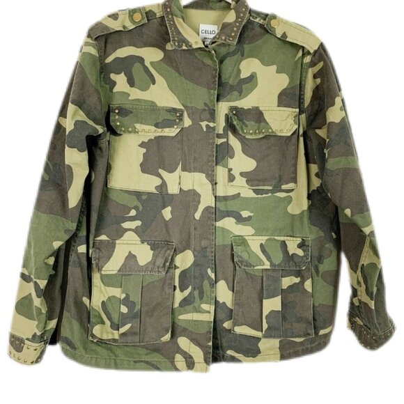 PRE-OWNED - Cello Camouflage Jacket - Picture 1 of 3